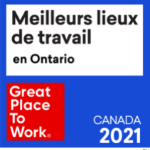 Logo pour le 2021 liste des Meilleurs lieux de travail en Ontario