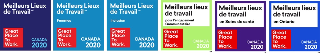 Logos meilleurs lieux de travails