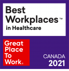 Great Place to Work in Healthcare Badge