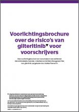 XOSPATA ™ gilteritinib voorlichtingsbrochure voor voorschrijvers