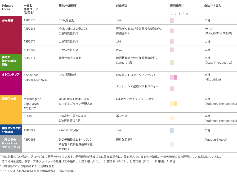 Focus Area アプローチ