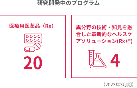 研究開発中のプログラム