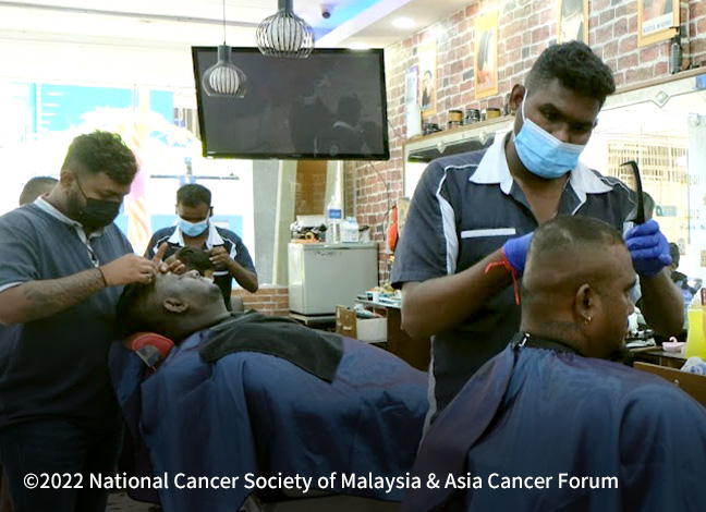 マレーシアでのがん疾患啓発活動：理髪店・美容院を起点に、多様性に寄り添う取り組みを推進