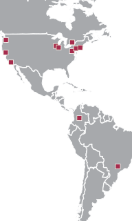 Americas map