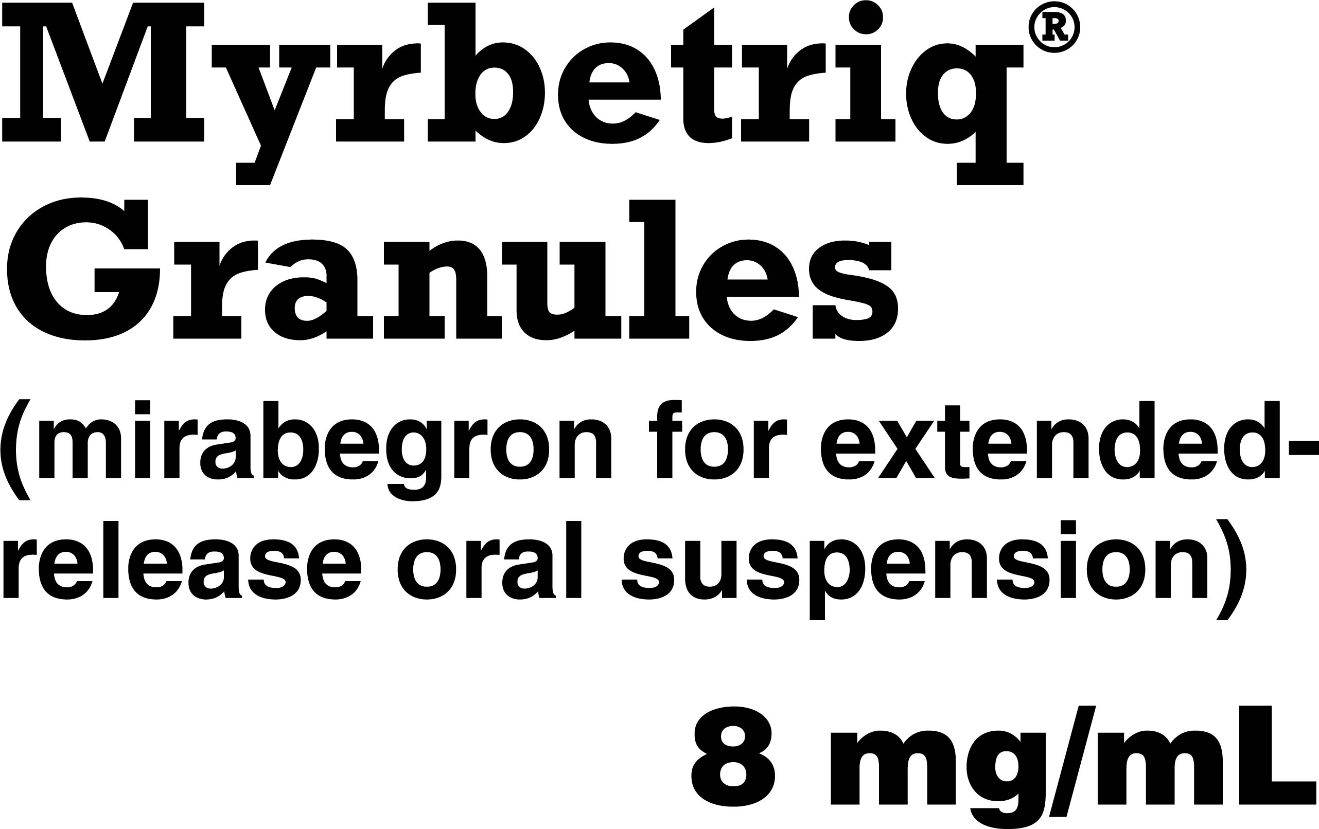 Myrbetriq® Granules